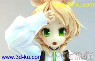 MMD08----玛丽艾路小萝莉美女模型下载的图片