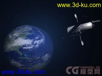 哈勃空间望远镜模型下载的图片
