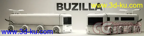 The Pixel Lab - Buzzilla - C4d模型的图片1