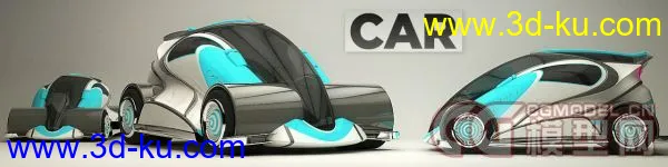The Pixel Lab - Car - C4d模型的图片1