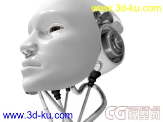 3D打印模型机器脑袋的图片