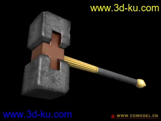 3D打印模型~~~~~次世代游戏场景----锤~~~~~的图片