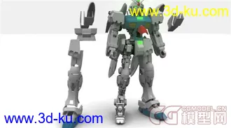 3D打印模型高达——“RX-78GP03D石斛兰”的图片