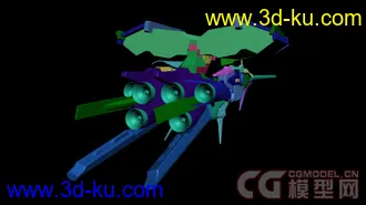 3D打印模型高达——“RX-78GP03D石斛兰”的图片