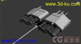 3D打印模型高达——“RX-78GP03D石斛兰”的图片