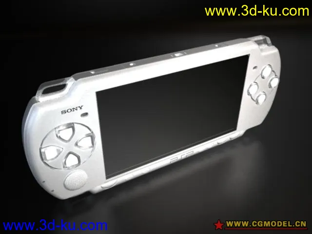 期末3D作业，PSP3000奉上！模型的图片1