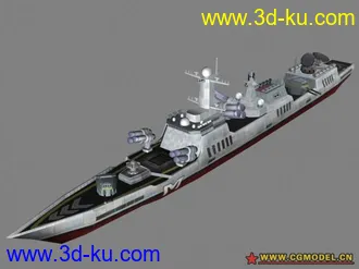 3D打印模型~~~~~再来一艘军舰~~~~~的图片