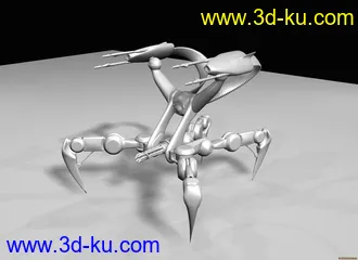 3D打印模型X-101机器人原创的图片