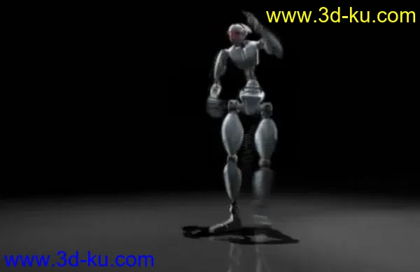 《危险之旅》麦克杰克逊机器人舞模型下载的图片1
