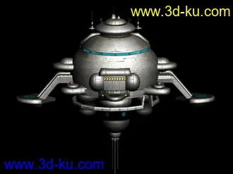 3D打印模型太空站的图片