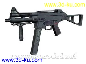 3D打印模型HK-45冲锋枪的图片