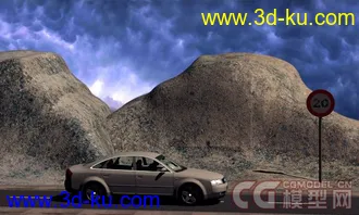 3D打印模型山路的图片