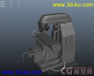 3D打印模型铣床的图片