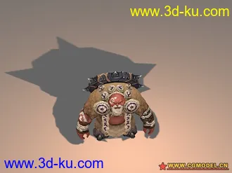 3D打印模型ORC怪兽一只的图片