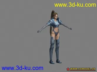 3D打印模型女性角色11个的图片