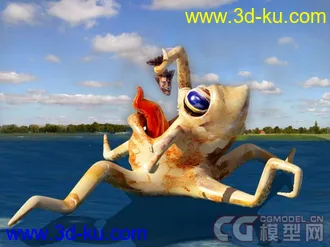 3D打印模型章鱼的图片