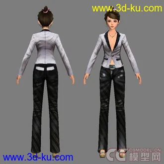 3D打印模型献上三只炫舞游戏女女的图片