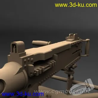3D打印模型M2HB .50cal重机枪的图片