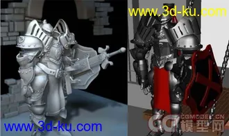 钢铁战士模型下载的图片