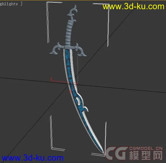 刀 武器模型下载的图片1