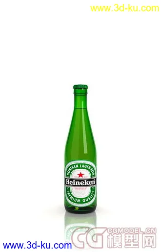 3D打印模型啤酒瓶一只的图片