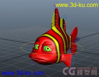 尼莫nemo 绑定好的模型 一积分的 好模型的图片