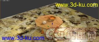 3D打印模型餐具的图片