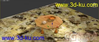 3D打印模型餐具的图片