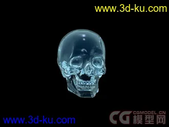 3D打印模型水晶骷髅头的图片