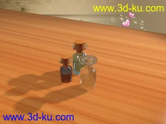3D打印模型这是自己做的作业明天就要交了。。。瓶子，做的不好的希望大家给点意见的图片