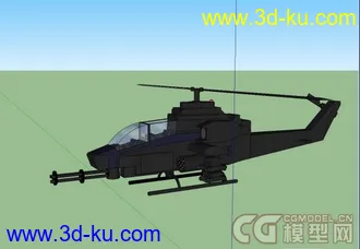 3D打印模型玩具低模ah-1z的图片