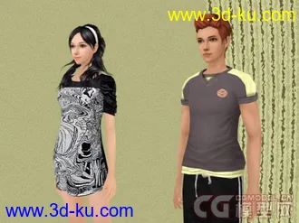 男生女生max模型的图片