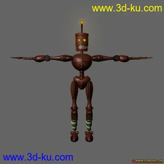 3D打印模型机器人的图片