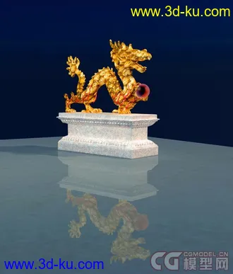 3D打印模型中国龙的图片