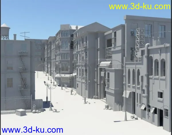 建筑群模型的图片1