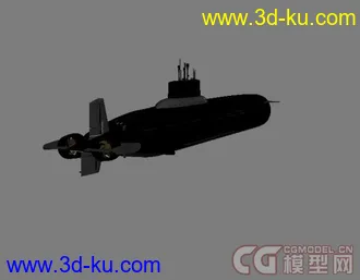 3D打印模型台风核潜艇的图片