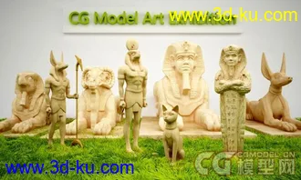 3D打印模型CGModel Egyptian Art Exhibition的图片