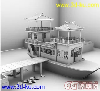 3D打印模型船的图片