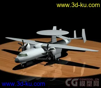3D打印模型运七舰载预警机的图片