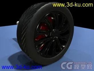 3D打印模型轮胎的图片