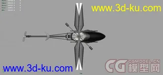 3D打印模型电动直升机的图片