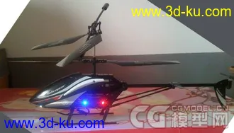 3D打印模型电动直升机的图片