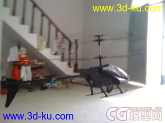3D打印模型电动直升机的图片