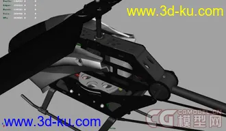 3D打印模型电动直升机的图片