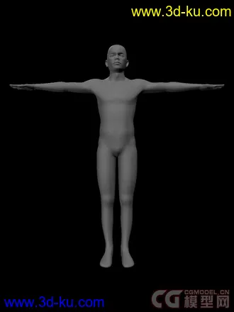 3D打印模型基础男人体，有需要的可以拿走的图片