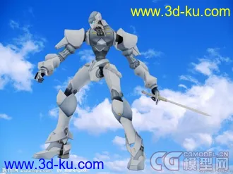 机器人在天空漂浮模型下载的图片