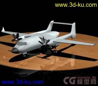 3D打印模型米格110舰载运输机的图片
