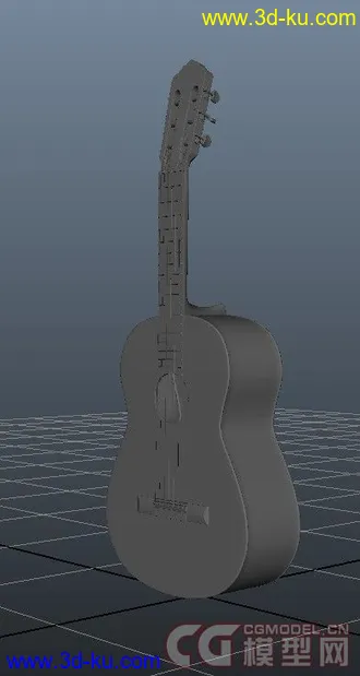 3D打印模型吉他的图片