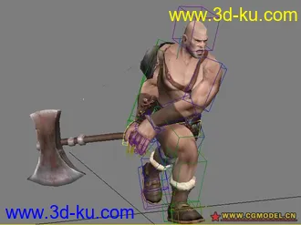 3D打印模型游戏学院207的动作项目的图片
