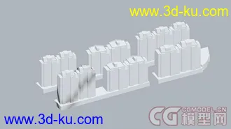 3D打印模型简单楼房的图片